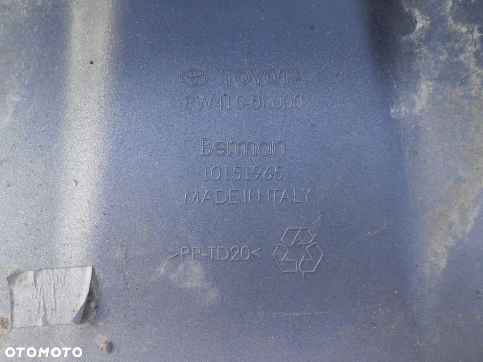 TOYOTA HILUX 15 - NAKŁADKA ZDERZAKA PRZÓD 10151965 - 2