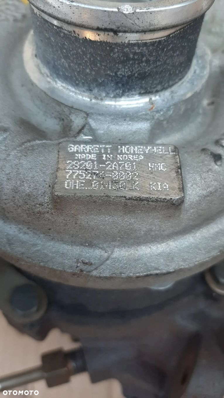 TURBOSPRĘŻARKA TURBINA 28201-2A701 KIA HYUNDAI 1.6 CRDI NR L23 - 3