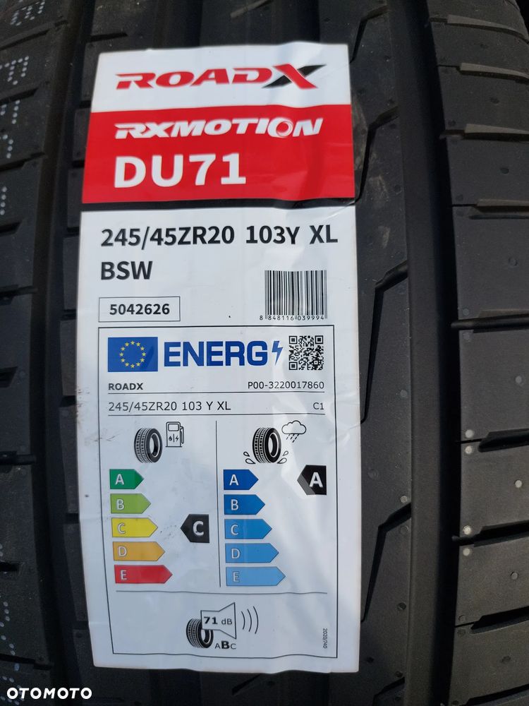 245/45 R20 103Y XL OPONY LETNIE ROADX RXMOTION DU71 DOT25 - 3