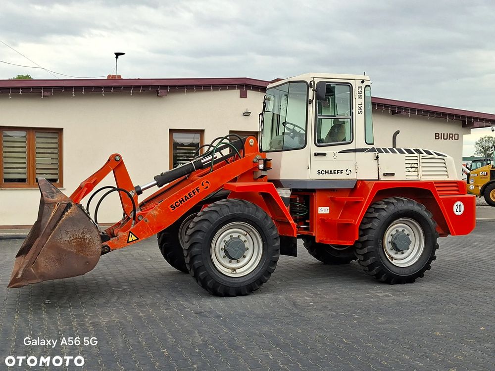 Schaeff SKL863 z Niemiec Łyżka+Widły - 5