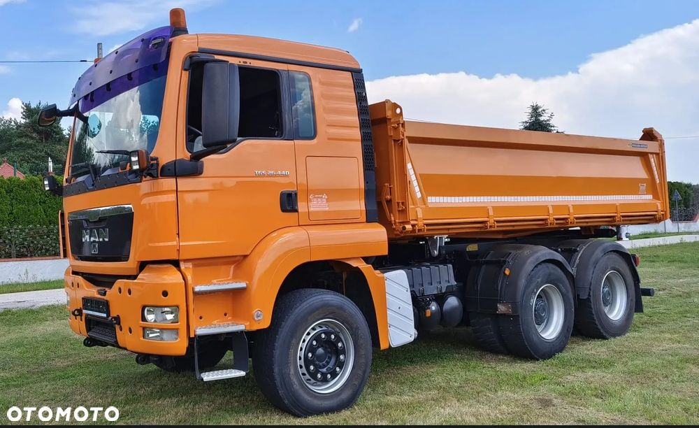 MAN TGS 26.440 | 6x4 | Retarder | Wywrotka Meiller  trójstronna | Euro 5 | - 5