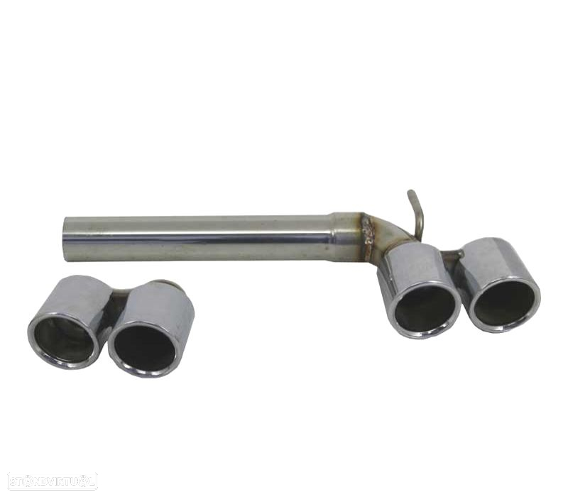 CONJUNTO PONTEIRAS DE ESCAPE DUPLA BMW F30 F31 10-18 LOOK M3 - 3