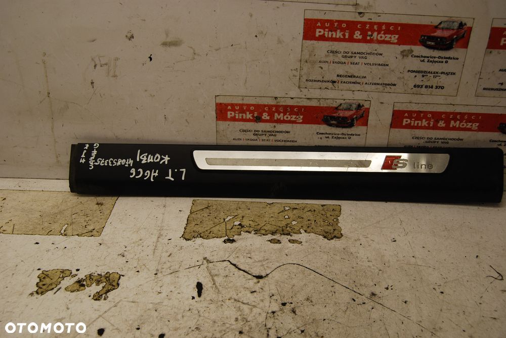 LISTWY PROGOWE LISTWA KOMPLET WEWNĘTRZNE AUDI A6 C6 S-LINESEDAN 4F0853376D 4F0853375C 4F0853374E 4F0853373E - 2
