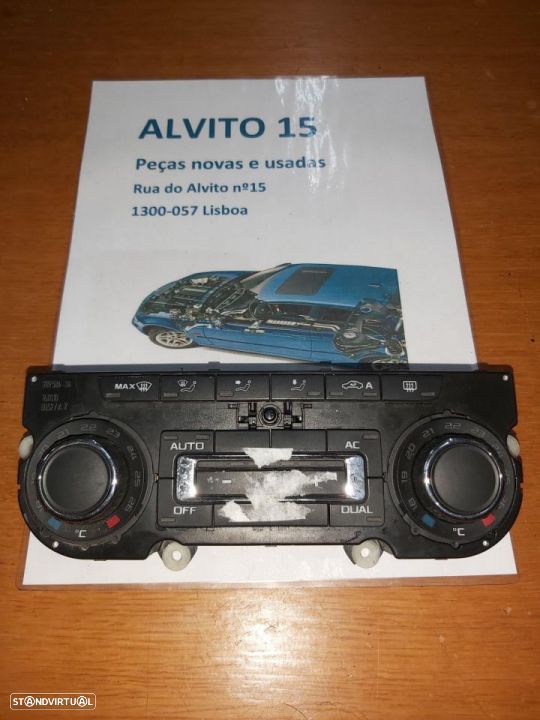 Controlo Sofagem Climatronic Skoda Octavia  Ref: 3T0 907 044 AR - 1