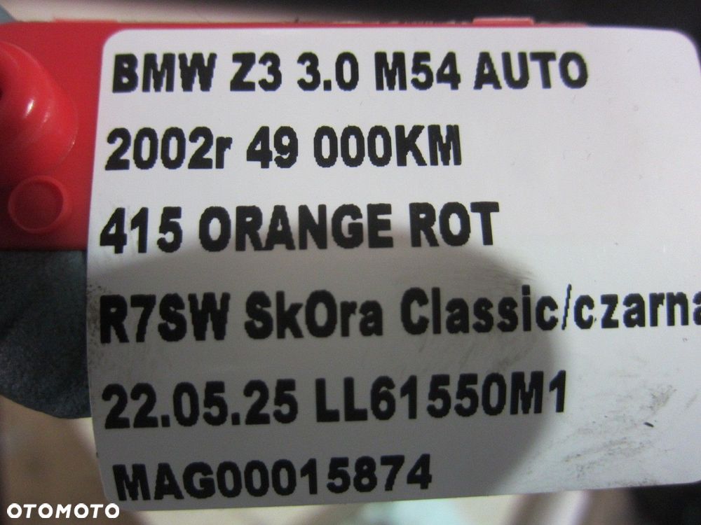 BMW Z3 E36 3.0I M54 ZBIORNIK ZBIORNICZEK PŁYNU WSPOMAGANIA 1097164 6851217 - 8