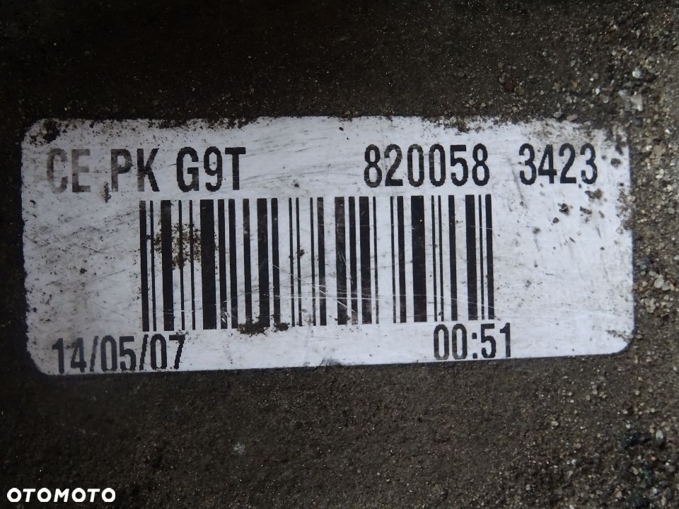 SKRZYNIA BIEGÓW PK6S020 PK6620  RENAULT TRAFIC NISSAN PRIMASTAR OPEL VIVARO MOVANO MASTER - 6