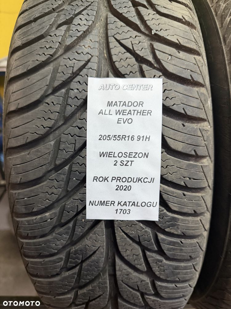 Opony całoroczne 205/55R16 91H Matador All Weather Evo | 2020 | 2 szt - 2