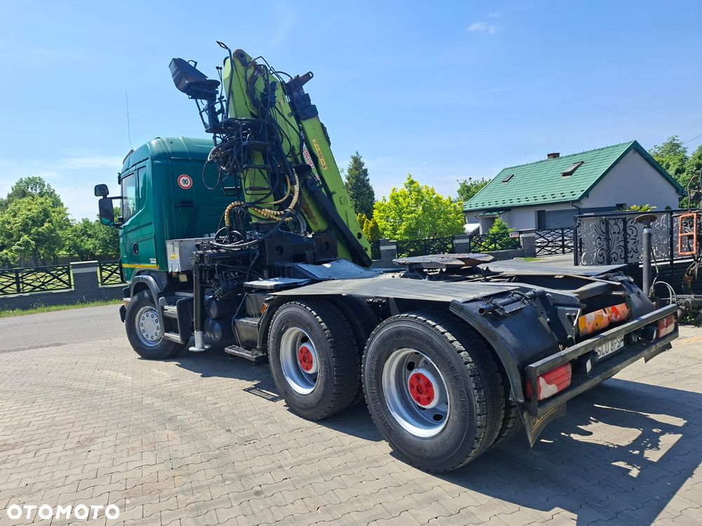 Scania G480 6x4 manual*zwolnica*Hds Loglift 215Z - 7