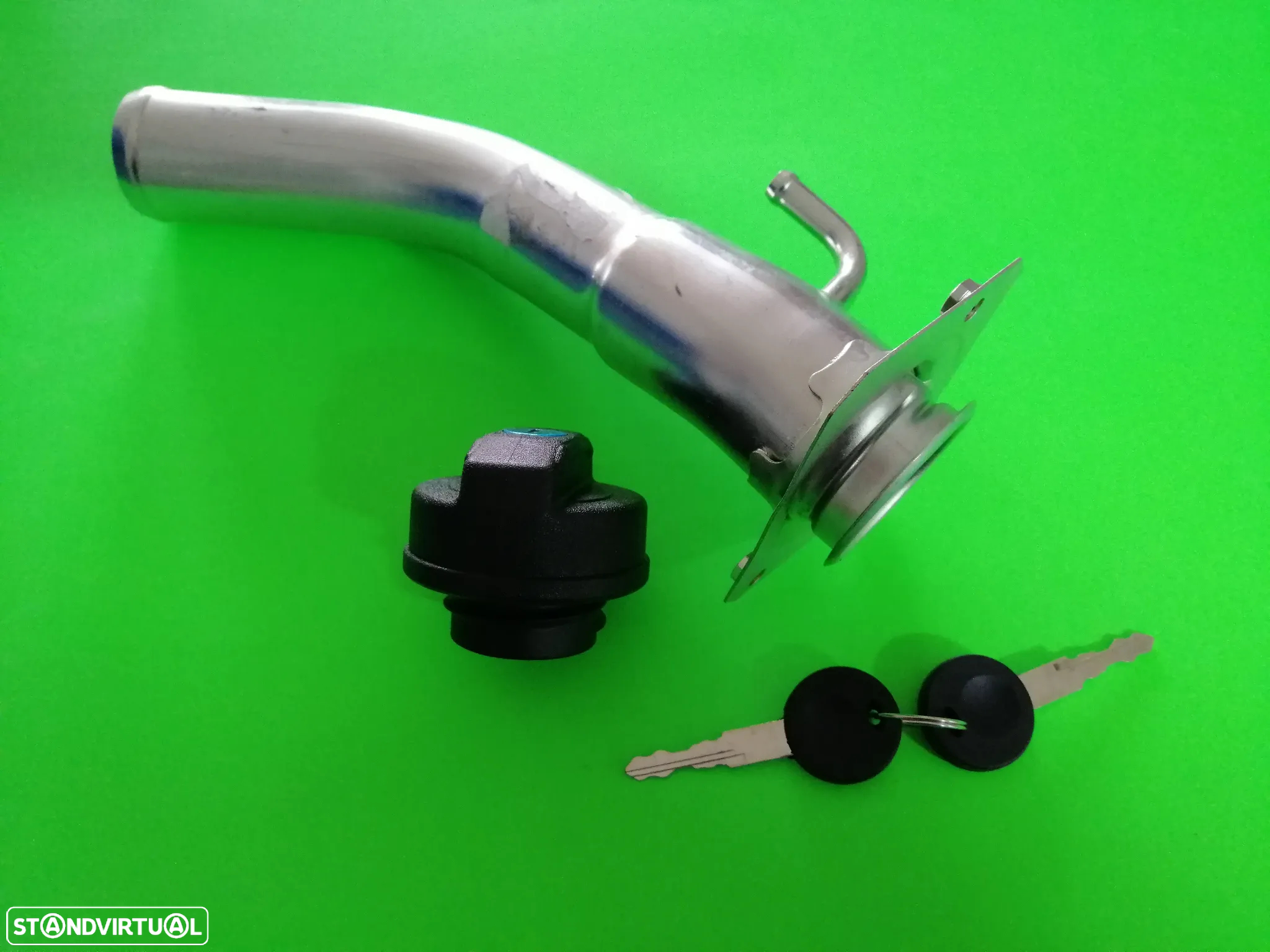 Tubo e tampa do combustivel Opel Campo Bedford Brava Isuzu KBD 25 26 27 - 2