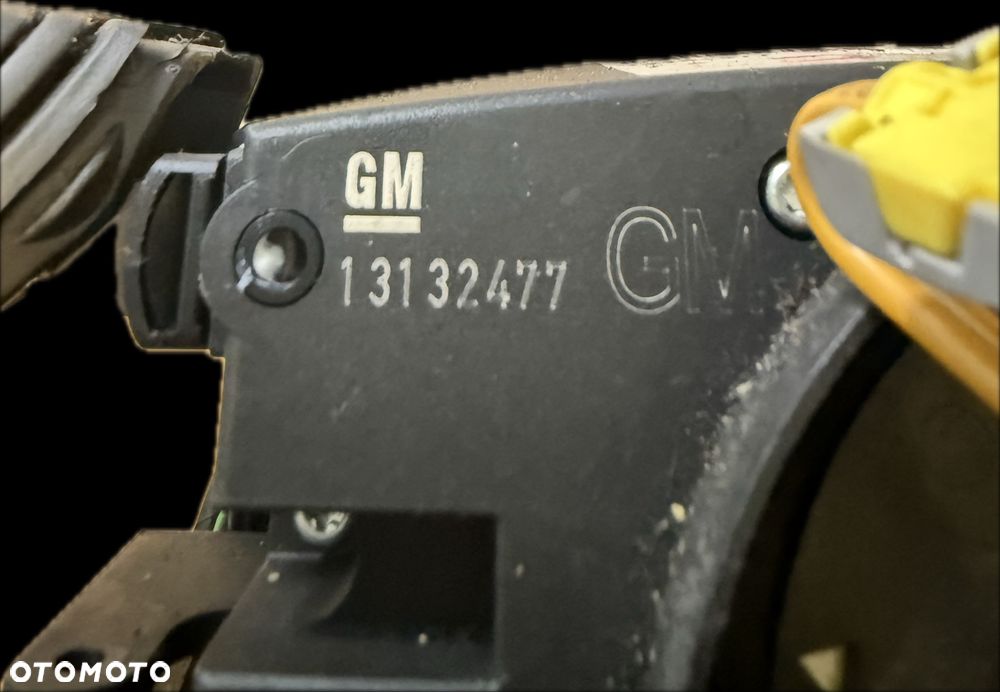 Manetka Przełącznik zespolony Taśma Airbag Stacyjka Kluczyk Opel Vectra C 13132477 - 3