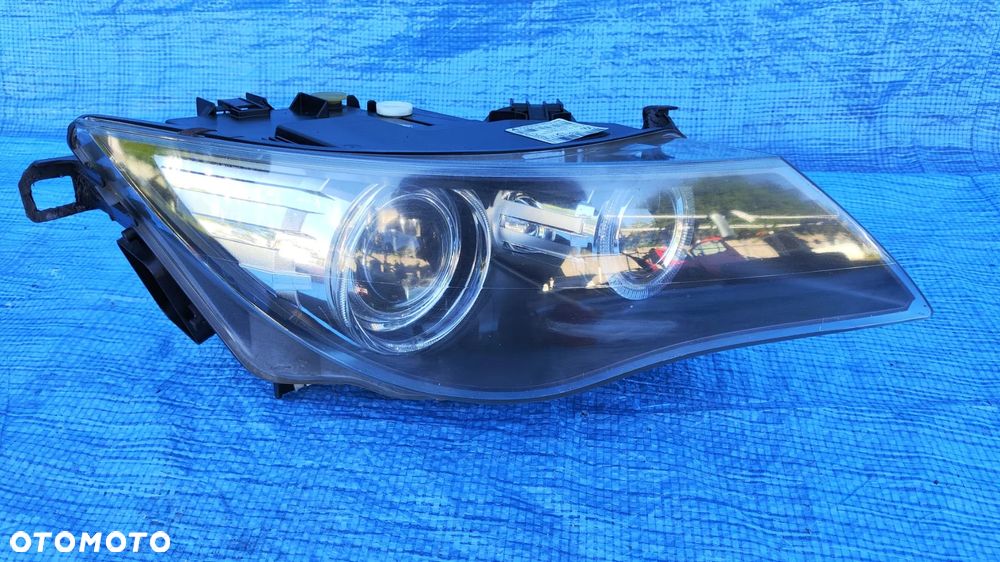 LAMPA PRZÓD LEWY PRAWY BI XENON NIE SKRĘTNY KOMPLETNY KOMPLET 7176709 7176710 BMW E63 E64 LCI LIFT - 12