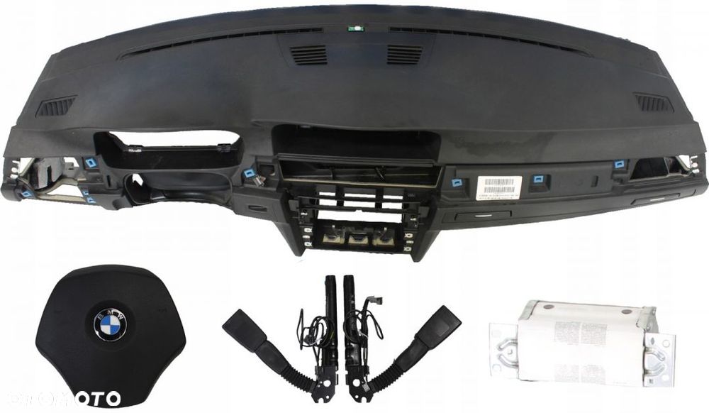 Deska kokpit poduszki pasy BMW 3 SERIE E90 E91 E92 - 2