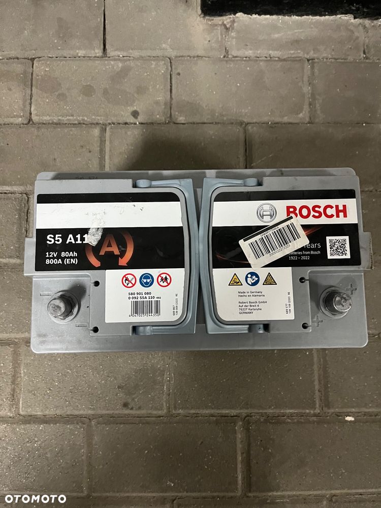 Akumulator Bosch S5 A11 AGM 80Ah 800A - 4