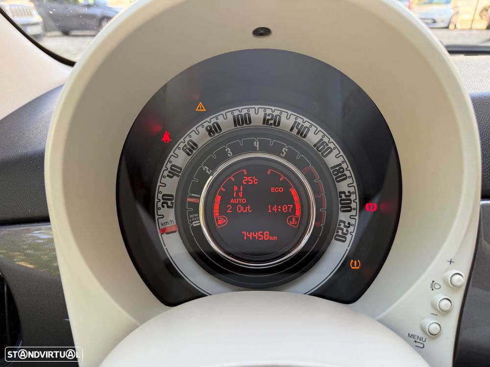 Fiat 500 1.2 Lounge Dualogic - 15
