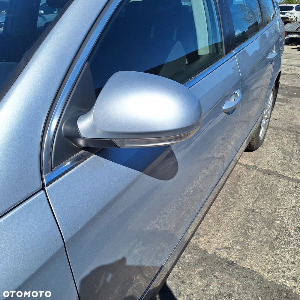 LUSTERKO LEWE PRAWE PASSAT B6 LA7W ELEKTRYCZNE - 2