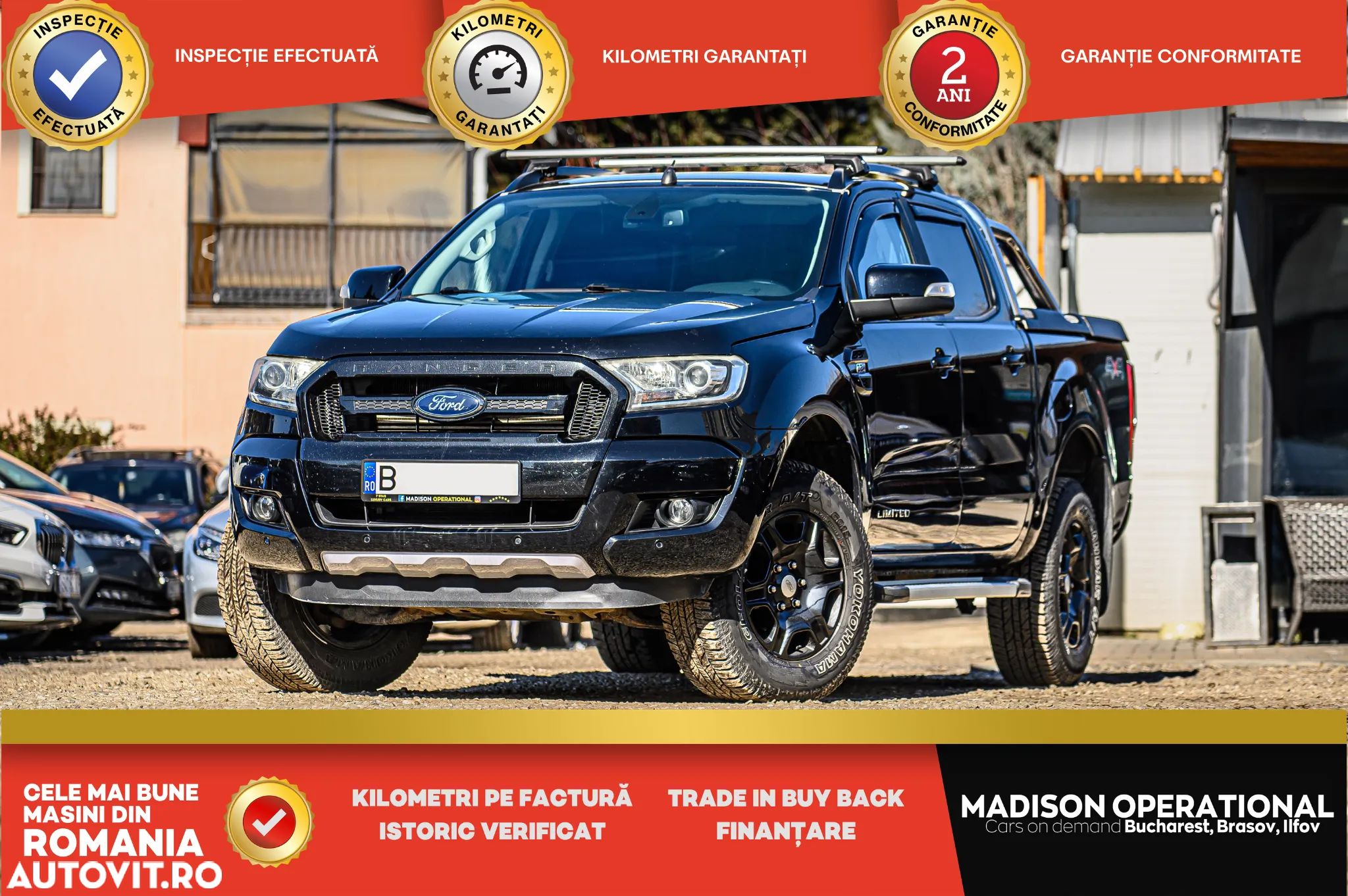 Ford Ranger Pick-Up 3.2 Duratorq 200 CP 4x4 Cabina Dubla Limited Aut. - 1