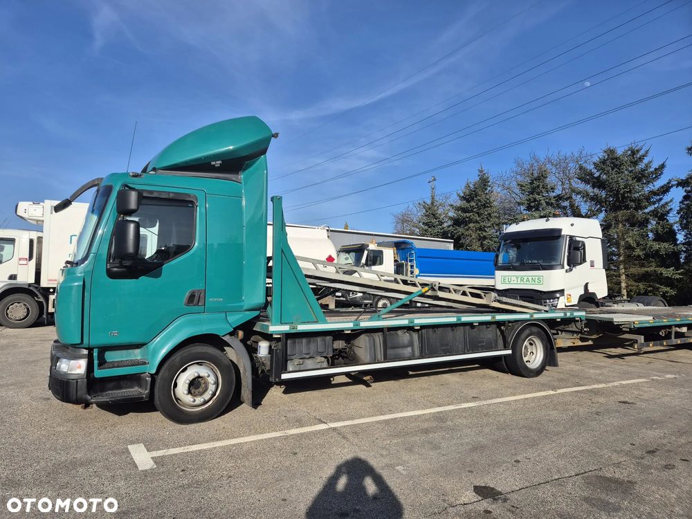 Renault MIDLUM AUTOLAWETA ZESTAW Z PRZYCZEPĄ WINDA HYDRAULICZNA - 9