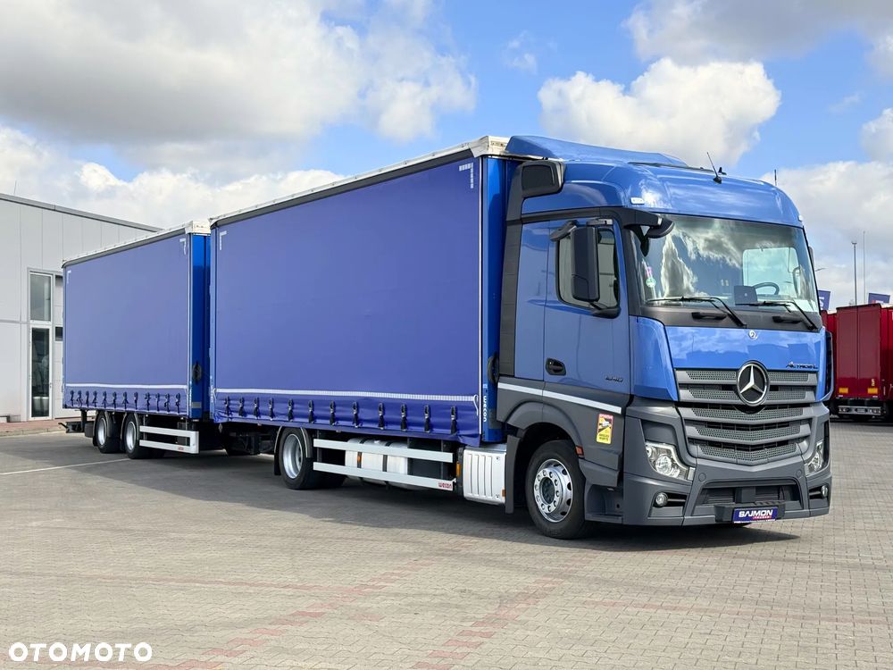 Mercedes-Benz ACTROS L 1840 / ZESTAW TANDEM 120 M3 / 7,75 M + 7,75 M / SALON PL - 3