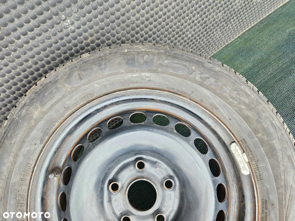 Koło 8D0601027 Felga Blaszak Zapasowe Zapasówka R15 5x112 6J ET45 195/65 VW Passat B5 Audi A4 B6 Skoda Seat - 14