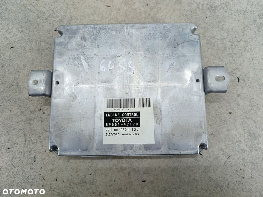 KOMPUTER, STEROWNIK TOYOTA PRIUS II 89661-47170 275100-9521 1.5 VVTI HYBRID - 1