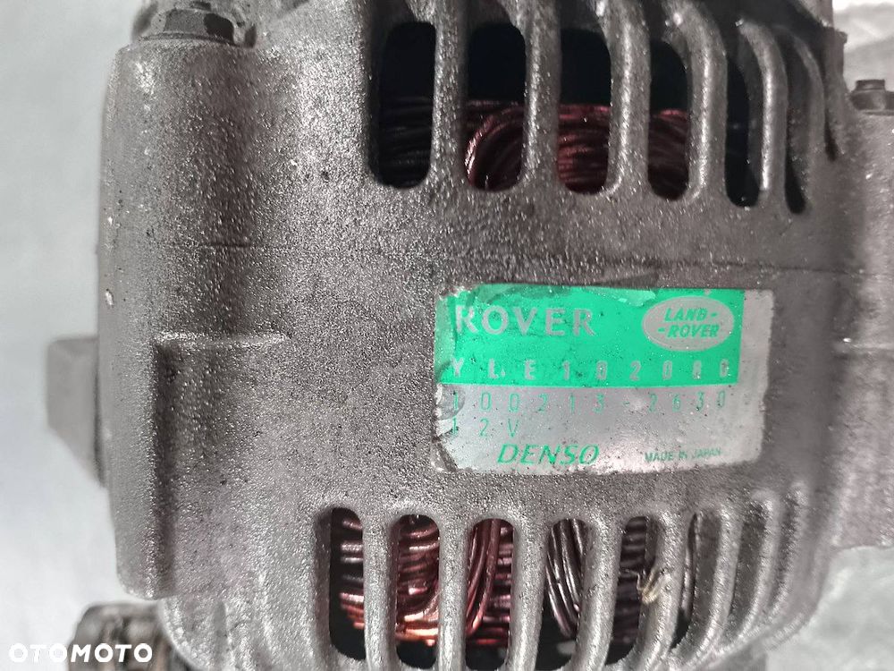 ALTERNATOR LAND ROVER FREELANDER YLE102000  100213-2630 2.0 D - 3