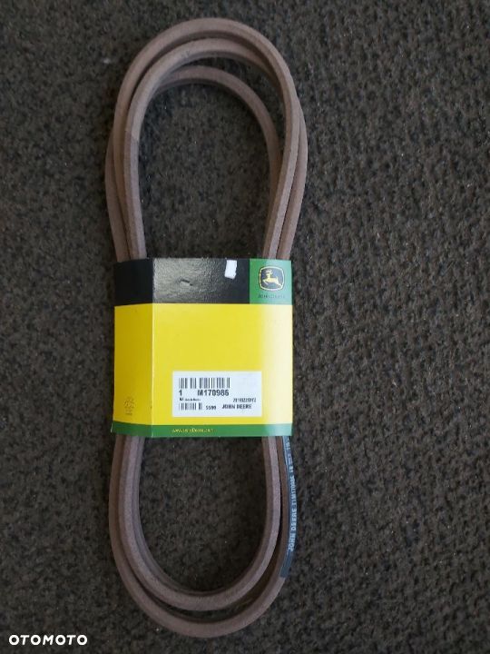 Pasek napędu kosiarka traktorek John Deere M170986 - 1