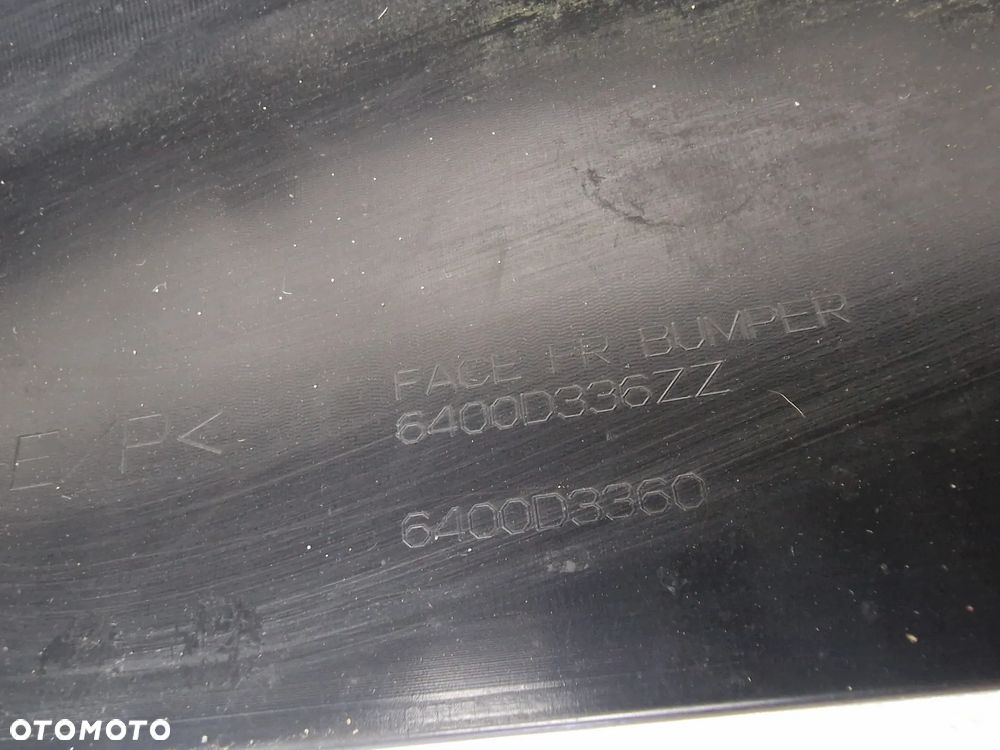 MITSUBISHI SPACE STAR II 12- NOWY ORYGINALNY ZDERZAK PRZEDNI PRZÓD , NR 6400D336ZZ / 6400D3360 , NR AUKCJI NZ1090 - 18