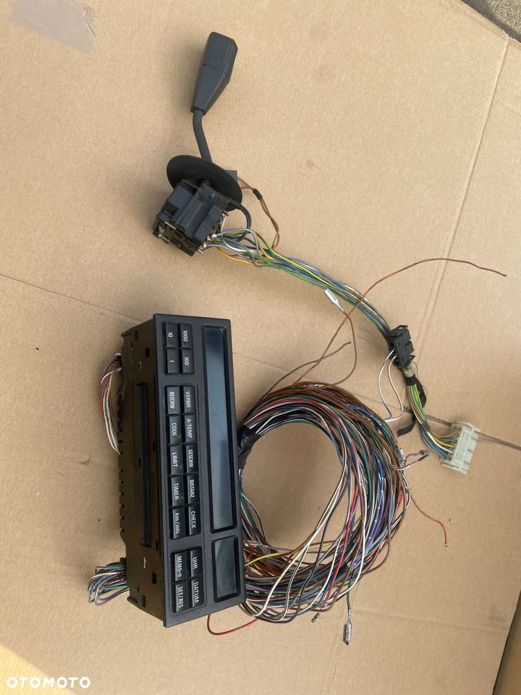 komputer pokładowy obc 18 cm bmw e36 oryginał komplet bc bmw e36 - 1