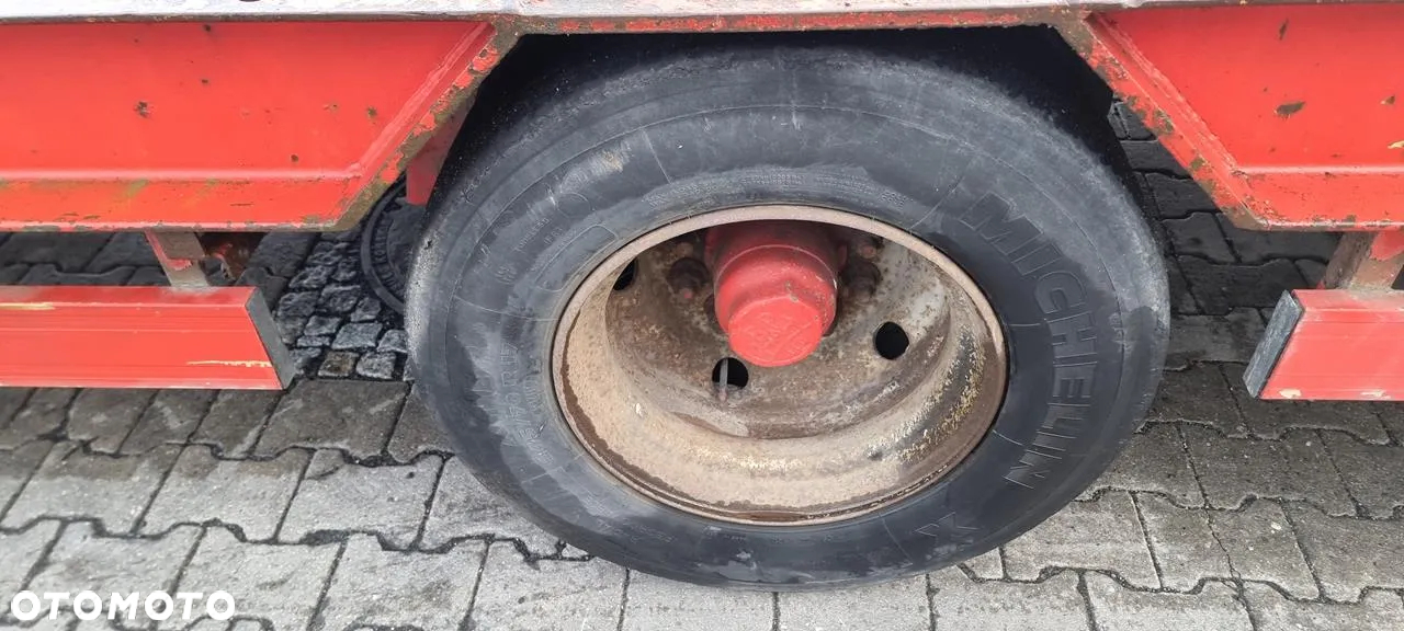 Inny Naczepa niskopodwoziowa typu semi, 2 osiowa, najazdy alu - 19