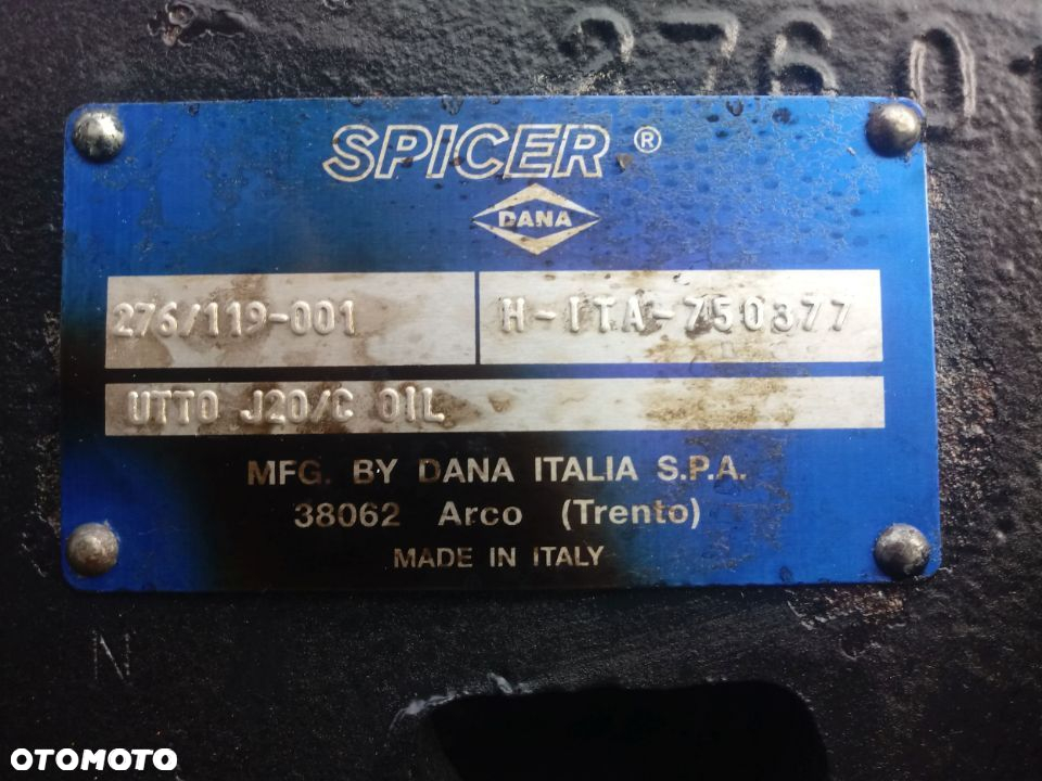Dyferencjał Dana Spicer  276-119-001 9/33 Clark Hurth Wkład Koło talerzowe Wałek ataku Przekładnia zębata Mechanizm różnicowy Dyfer Atak Satelity Oś Most napędowy Claas Scorpion Kramer CAT TH - 10