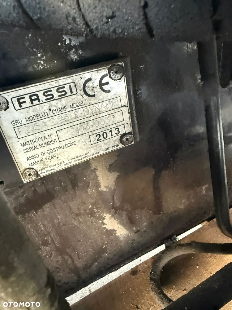 Palfinger HDS Fassi F235.2.25 5wysuwow, wyjscie na rotor pilot - 8