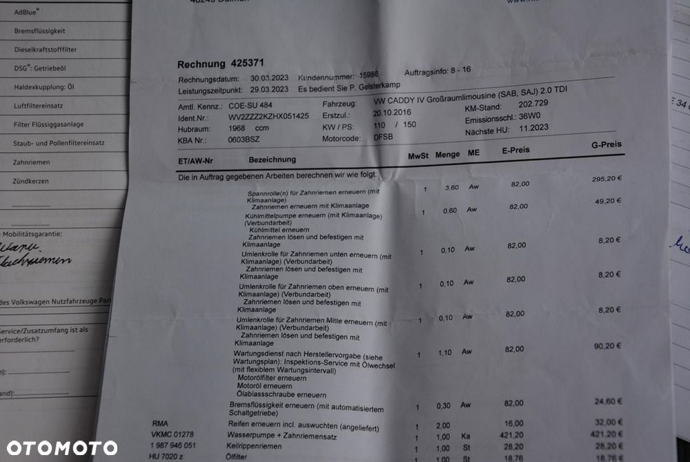 Volkswagen Caddy 2.0 (5-Si.) DSG Trendline - 33