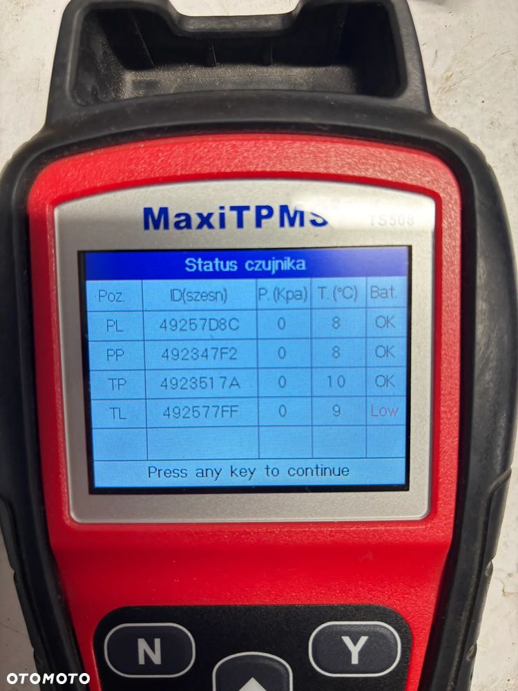 4 Felgi Alu. Ford Kuga, S-max, Galaxy, 17" ET 52,5 +TPMS - 18