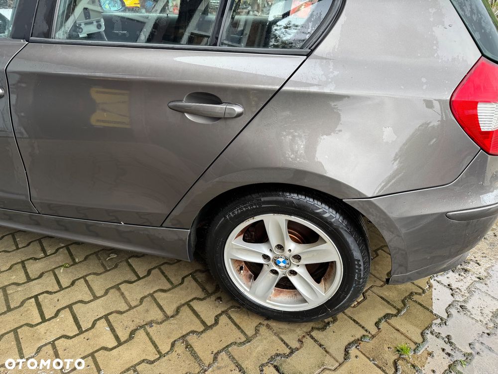 BMW e87 120d 1 klapa zderzak tył błotnik ćwiartka - 3