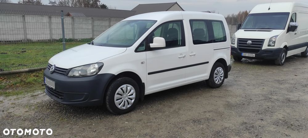 Volkswagen CADDY POLSKI SALON 1 WŁASCICIEL 5 OSOBOWY BEZWYPADKOWY SERWISOWANY