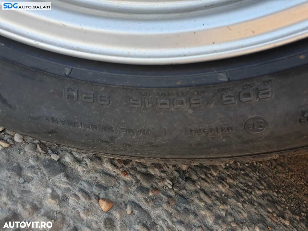 Set 4 Jante Roti Aliaj 205 60 16 R16 Anvelope Cauciucuri Iarna Goodyear Volkswagen Sharan 1996 - 2010 Dot 2019 2017 5x112 [C1699] - 7