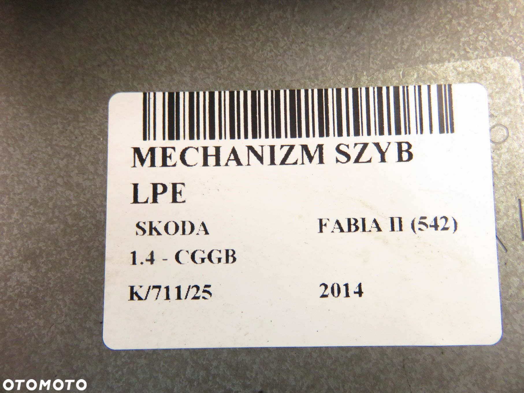 PODNOŚNIK SZYBY LEWY PRZEDNI SKODA FABIA II 6R0959801AJ - 12