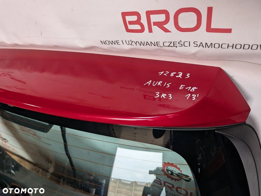 KLAPA TYLNA TOYOTA AURIS E18 13'  3R3 - 3