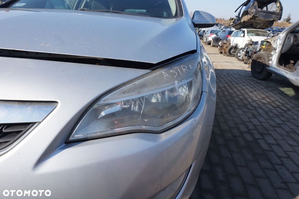 MASKA ZDERZAK BŁOTNIKI LAMPY ASTRA IV J Z176  OPEL 2009-2015 SREBRNY PRZÓD KOMPLETNY - 17
