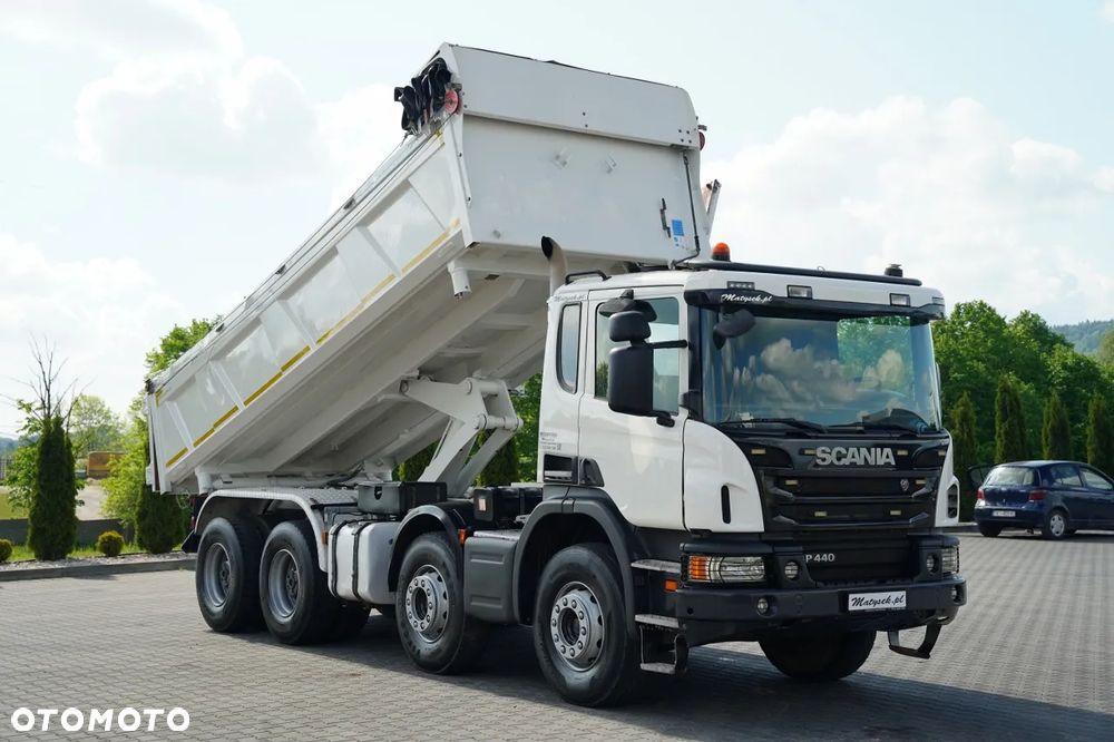 Scania P 440 / 8x4 / WYWROTKA / HYDROBURTA / BORDMATIC / / EURO 5 EEV - 9