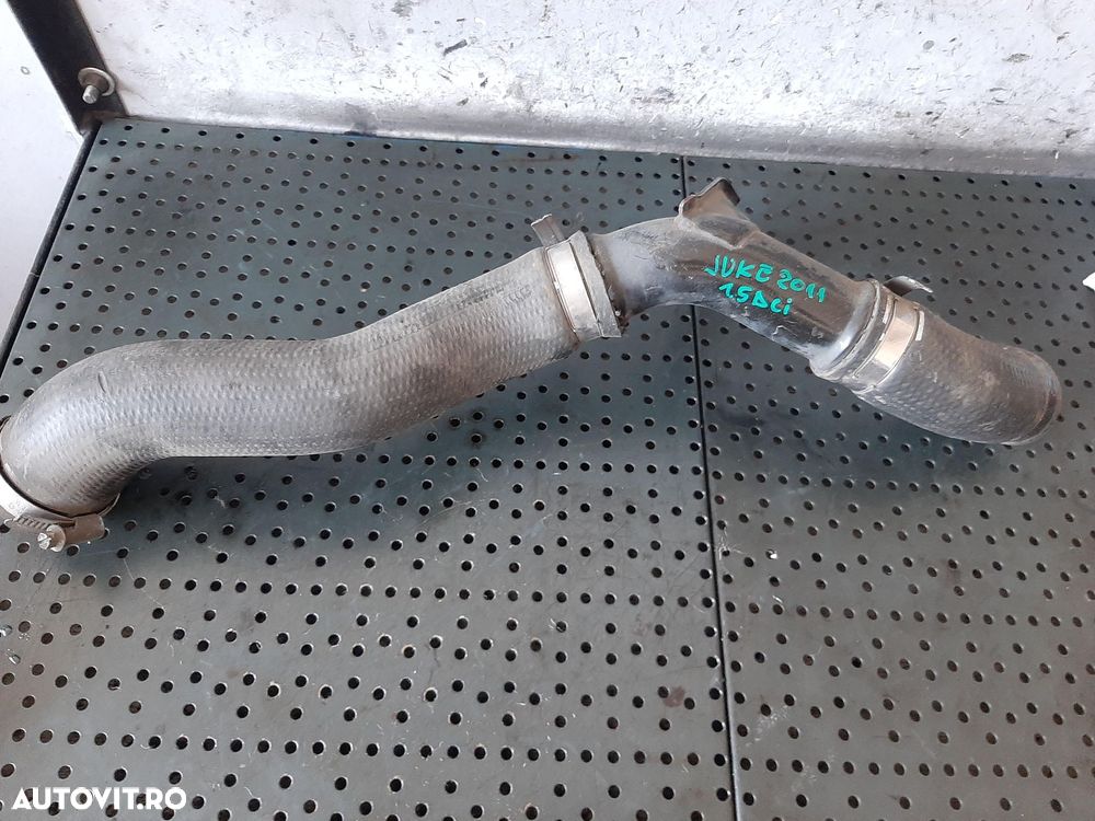 furtun intercooler  1.5 dci k9k euro 5 nissan juke f15 qashqai j10 k9k410 k9kb410 - 1