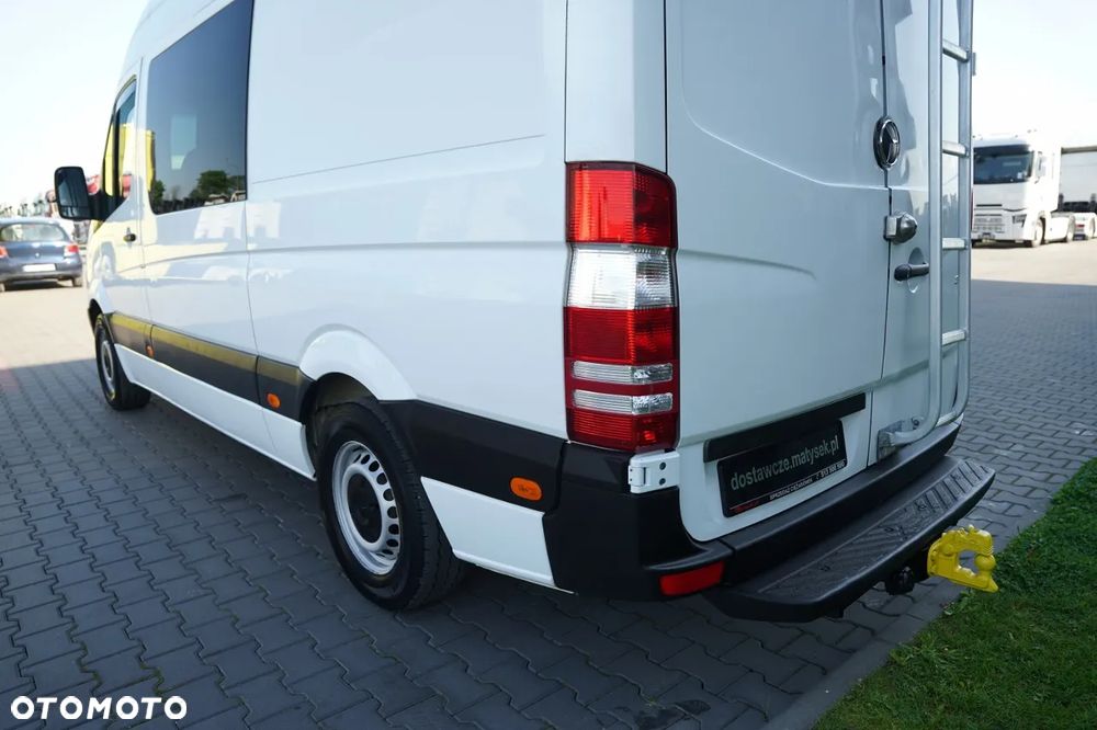 Mercedes-Benz SPRINTER 310 CDI / BRYGADÓWKA  7 MIEJSC / MANUAL / BLASZAK / FURGON - 12