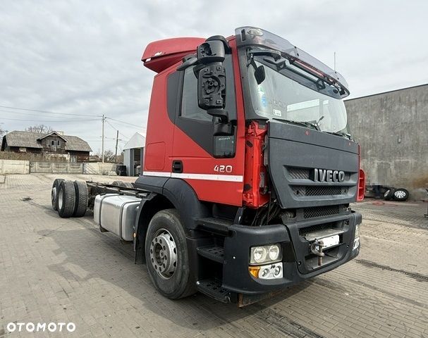 Iveco Stralis AT 260S42 Rama do zabudowy  Euro5 , 6x2 , Automat , USZKODZONY - 4