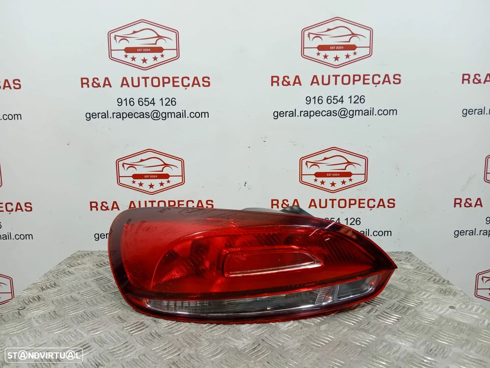 Farolim Trás Traseiro Esquerdo Vw Scirocco Original - 9