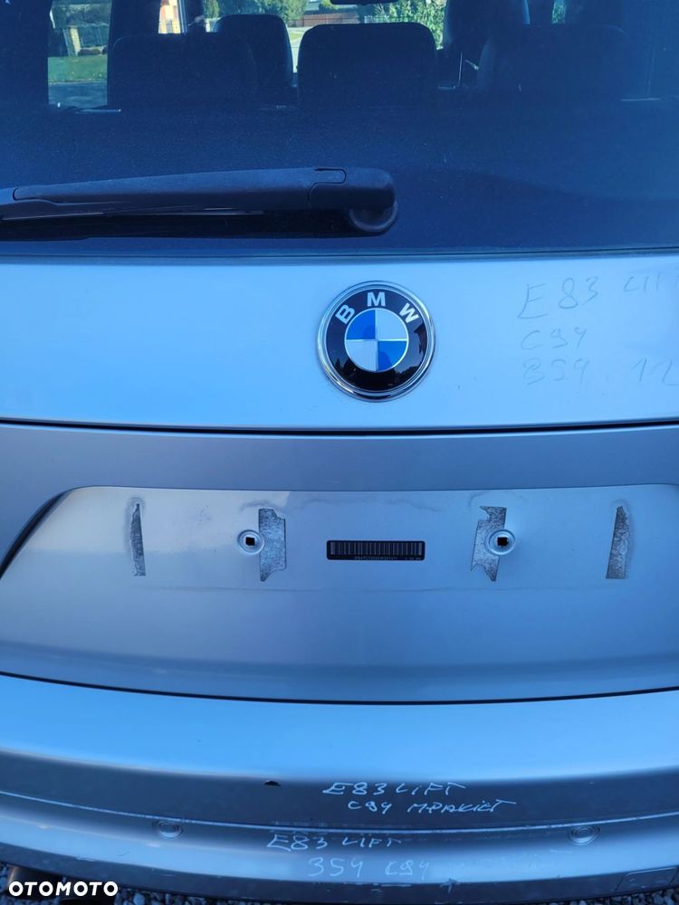 KLAPA BAGAŻNIKA BMW E83 LIFT 354 TITANSILBER C94 - 3