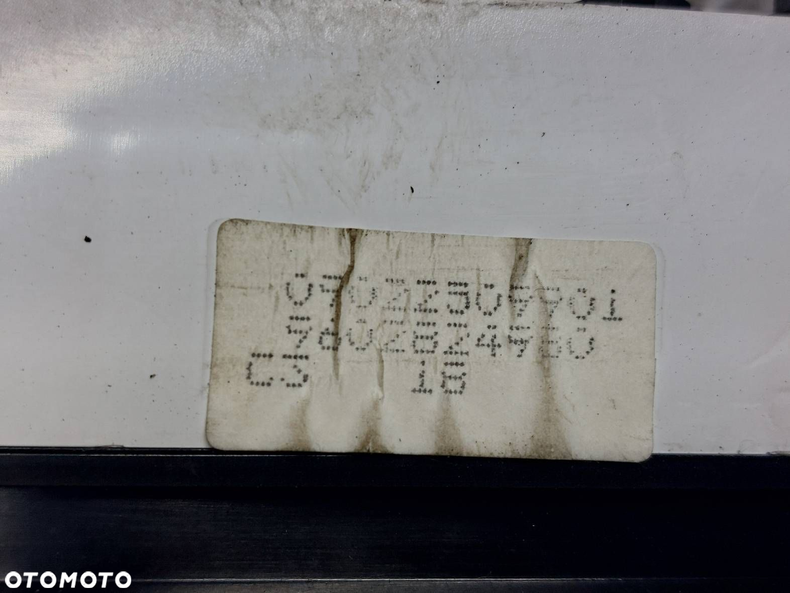 LICZNIK ZEGARY CITROEN ZX I 1.4 8V 9602824980 - 3