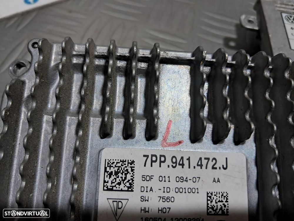 Audi A6 C7 Módulo Balastro Centralina  do Farol Optica ref. 4G0907397P 7PP941472J - 5