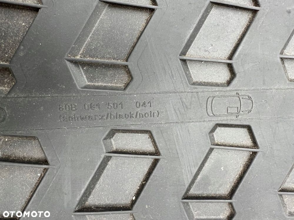 audi q5 80a zestaw dywaników gumowych przód tył 80b061501 80a061511 - 16