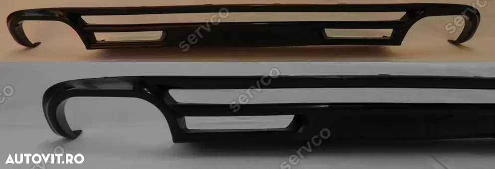 Prelungire spoiler tuning sport bara spate Audi A6 C6 4F ABT Avant S line RS6 S6 2004-2008 ver1 - 6
