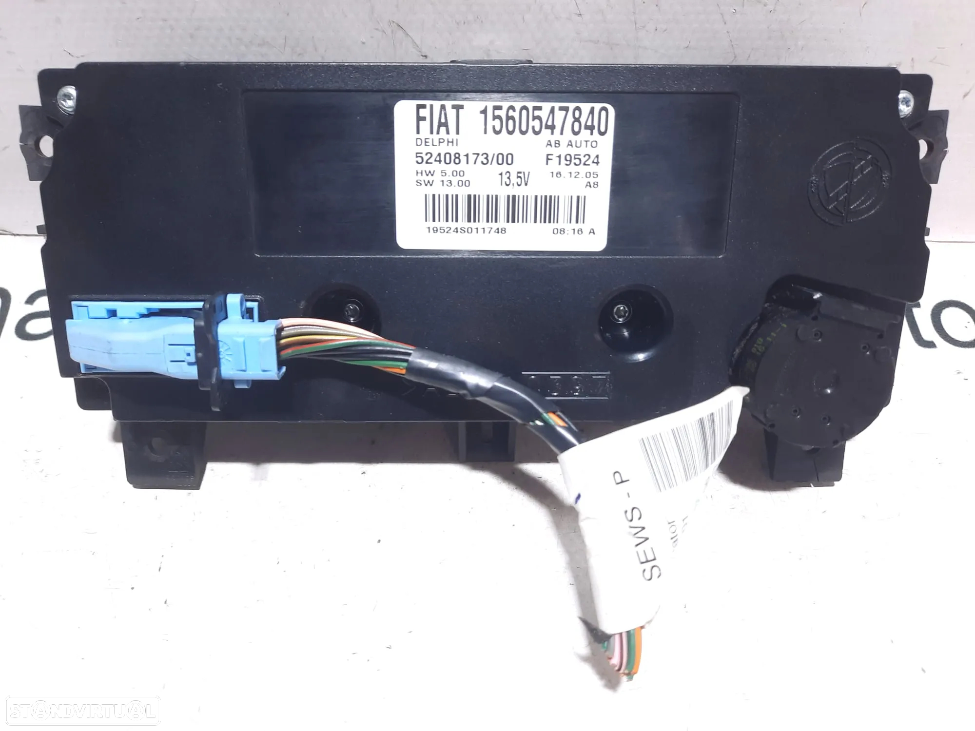 DISPLAY SOFAGEM COMANDO CHAUFFAGE AC CLIMATRONIC ALFA ROMEO BRERA ALFA 159 939 5240817300 1560547840 - 4
